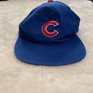 The Cap Cubs Baseball Vintage Blue Hat One Size Fits All‎